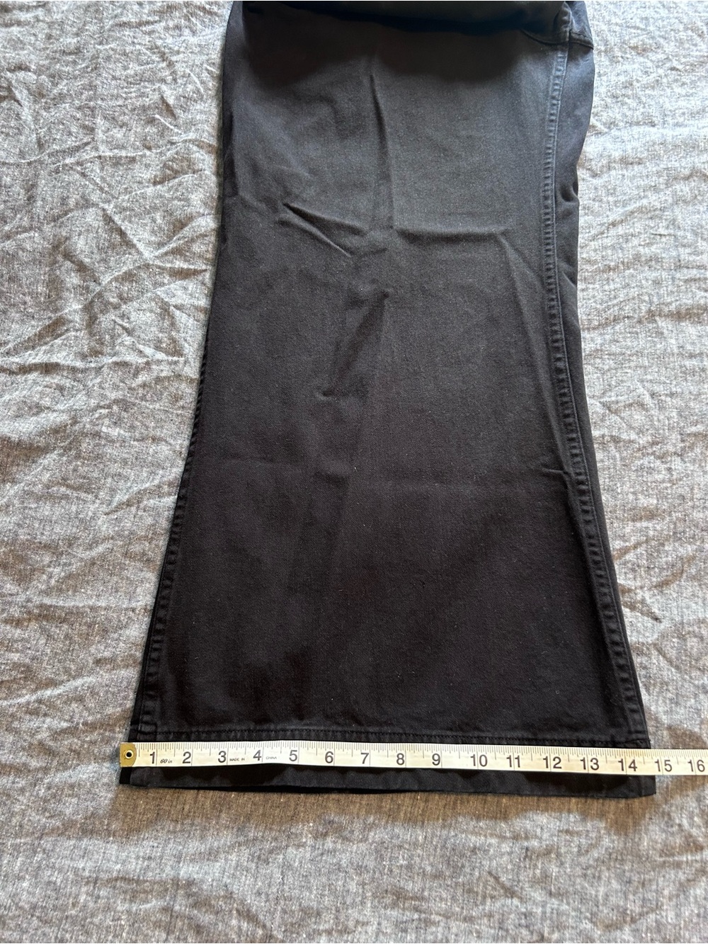 Big Bud Press Black Bell Bottom Chinos - Picture 7 of 7